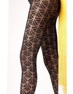 Collant Feuilles stylées Omero 2