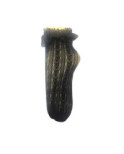 Chaussettes Caprices rayures et cœurs verticaux  à revers Dentelle