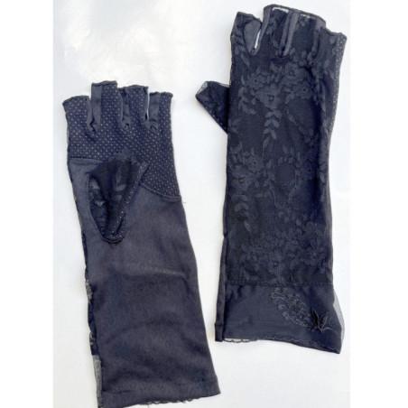 Mitaine-dentelle-d-ete-chic-anti-uv-rafraichissante-noir