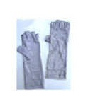 Mitaines Dentelle D'été anti UV chic Gris