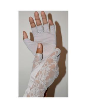 Mitaines Dentelle D'été anti UV chic Gris