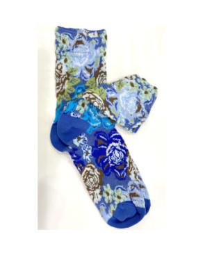 Chaussettes Pierre Mantoux Précieuse fleurs Abstraites