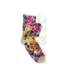 Chaussettes Pierre Mantoux Précieuse fleurs Abstraites