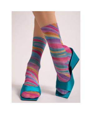 Chaussettes-Precieuses-Pierre-Mantoux-Polina-aerc-en-ciel-fushia
