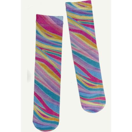 Chaussettes Pierre Mantoux Imprimé Polina Arc en ciel