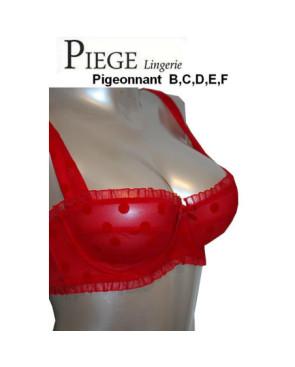  Soutien Gorge Piège Joanna rouge