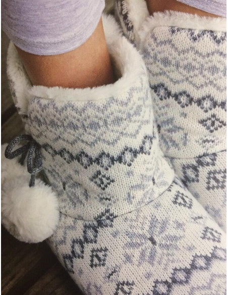 Chaussons polaire norvégienne Ysabel Mora