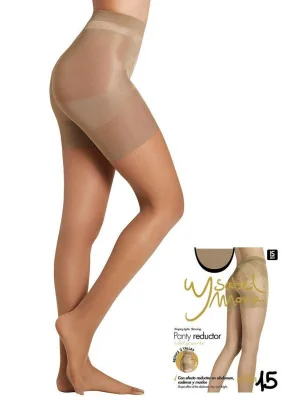 Collant Transparent Panty Gainant Ysabel Mora