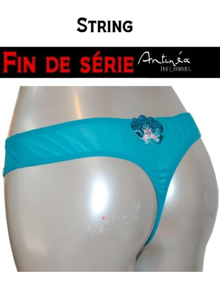 Bas Slip et String Parfum de lotus 