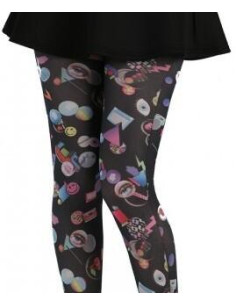 Collant Imprimé Badges Pamela Mann 2