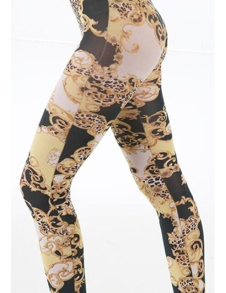 Collant Imprimé Baroque Pamela Mann