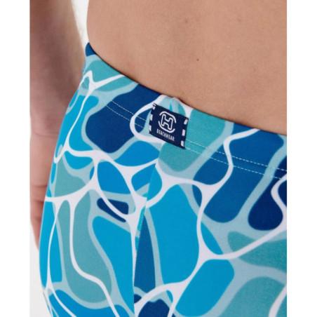 Slip de bain Hom Alain Psyché bleu