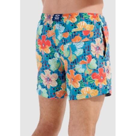 Caleçon de bain Hom Dino Fleuri