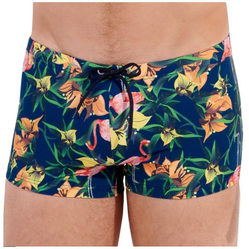 Boxer de bain Hom Imprimé Flamingo