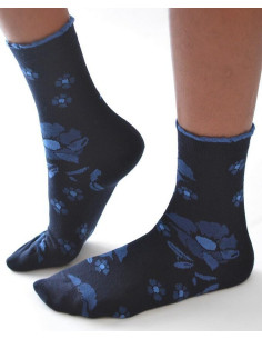 Chaussettes bouquet abstrait Sangiacomo 2