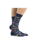 Chaussettes Pom de Pin Teckel Multi