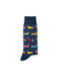 Chaussettes Pom de Pin Teckel Multi