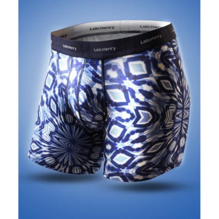 Boxer  imprimé Batik Loic Henry Tencel