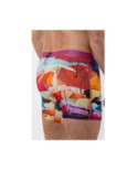 Boxer Long Loic Henry Microfibre Imprimé Parapluie