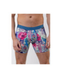 Boxer Long Loic Henry Microfibre Imprimé Plumes