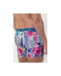 Boxer Long Loic Henry Microfibre Imprimé Plumes