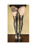 Collant Imprimé Cuissarde sexy Girly Caprices