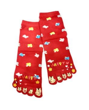Chaussettes 5 doigts Happy Champi