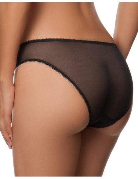 Lingerie empreinte Appoline noir dos