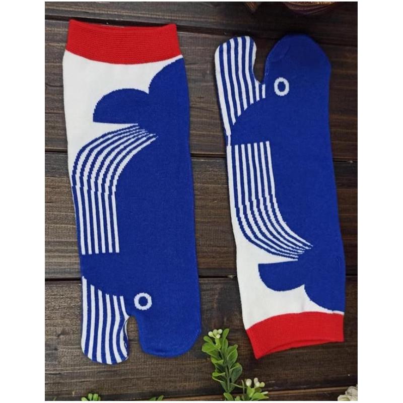Chaussettes Japonaises Tabis Cachalot Ludique