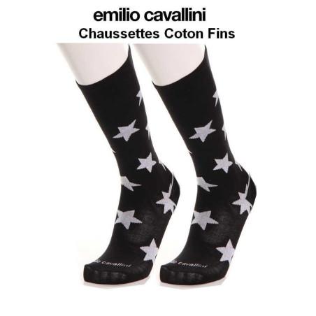 Chaussettes Unisex étoiles Emilio Cavallini