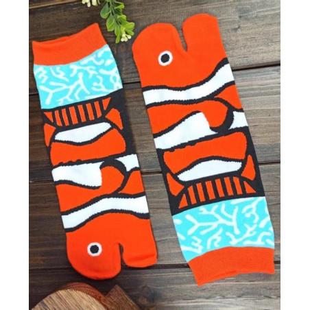 chaussettes-tabis-japonaises-nemo-poisson-clown