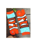 Chaussettes Japonaises Tabis Nemo Poisson Clown