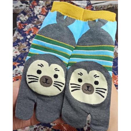 Chaussettes Japonaises Tabis Phoque
