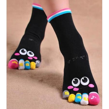 Chaussettes 5 Doigts Sourire rigolo