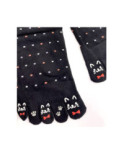 Chaussettes 5 doigts Plumetis Chatons rigolos
