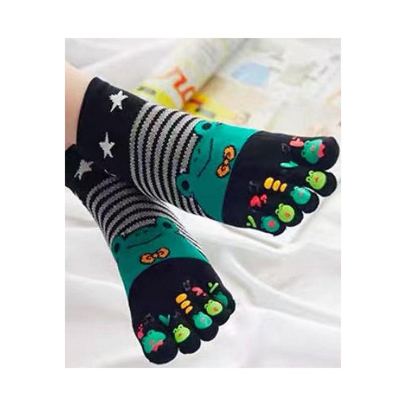 Chaussettes 5 Doigts Grenouille d'amour