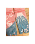 Chaussettes Japonaises Tabis Fuji soleil couchant