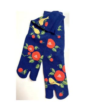 Chaussettes-tabis-coton-Rossignol-qui-chante-2