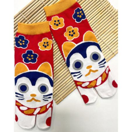 Chaussettes Japonaises tabis Chats Mangas