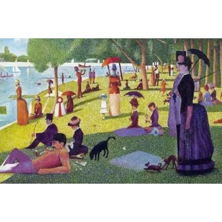 Chaussettes Art Museum Un Dimanche  de Georges Seurat