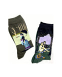 Duo de chaussettes Art Museum Seurat Manet Post Moderne