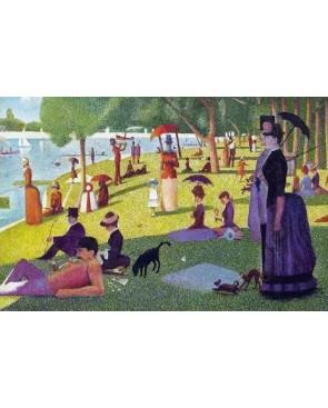 Duo de chaussettes Art Museum Seurat Manet Post Moderne