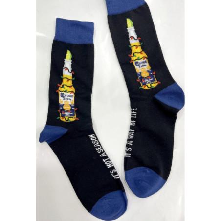 chaussettes-coton-Corona-Extra-Ludique-rigolote