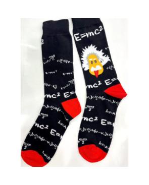 chaussettes-coton-Einstein-théorie-de-la-relativité-Ludique