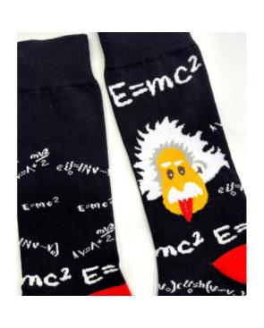  chaussettes-coton-Einstein-théorie-de-la-relativité-Ludique-motif