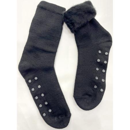 Chaussettes Chaussons Laine Polaire Anti Dérapant