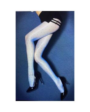 Collants-plumetis-bleu-pois-noirs-lpc