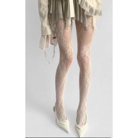 Collant Dentelle Bouquet chic de Roses Caprices