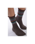 Chaussettes angora rayures Les petits Caprices