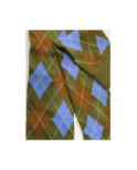 Mi bas coton Losange Argyle tendance